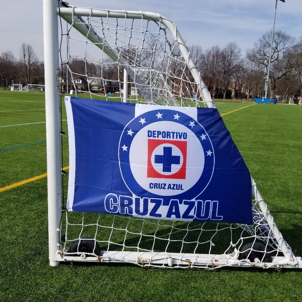 Bandera del cruz azul la maquina cementera. - Picture 5 of 6